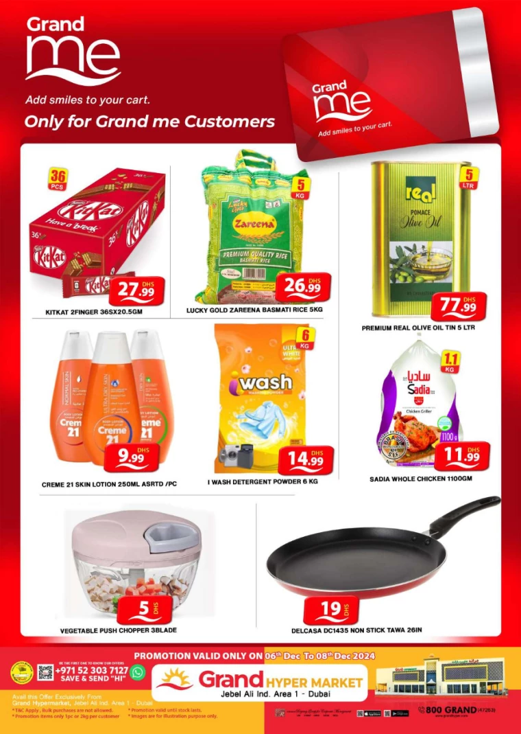 Grand Hypermarket UAE Offers December 8, 2024