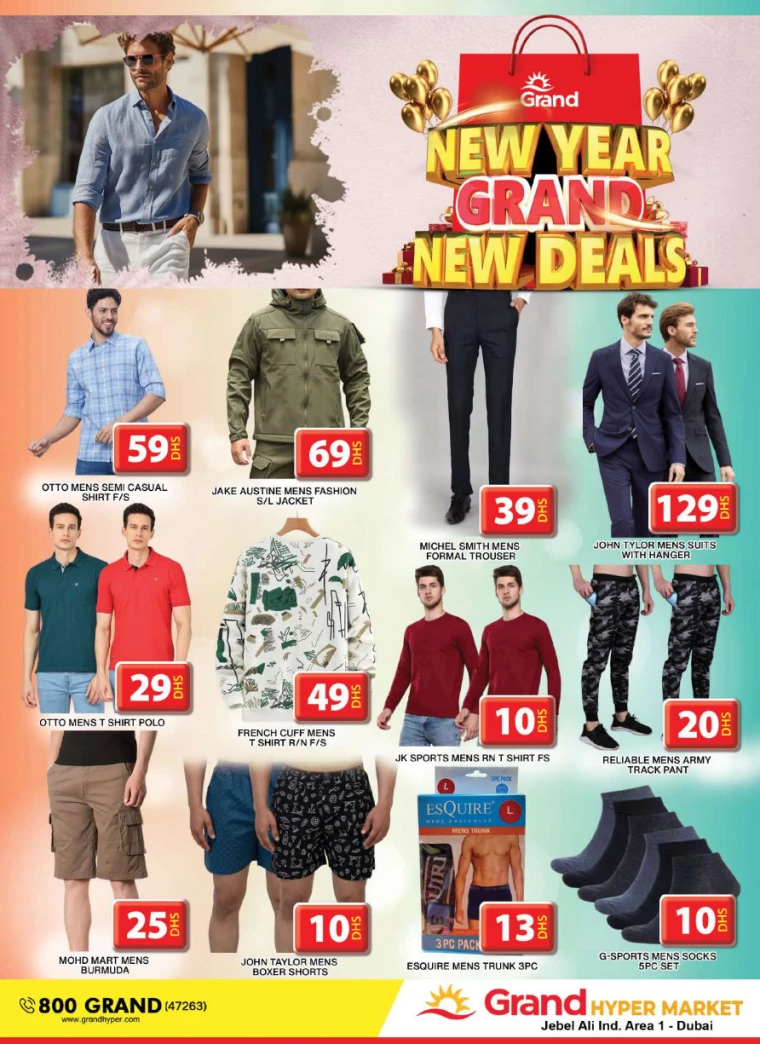 Grand Hypermarket UAE Promotions January 3, 2025