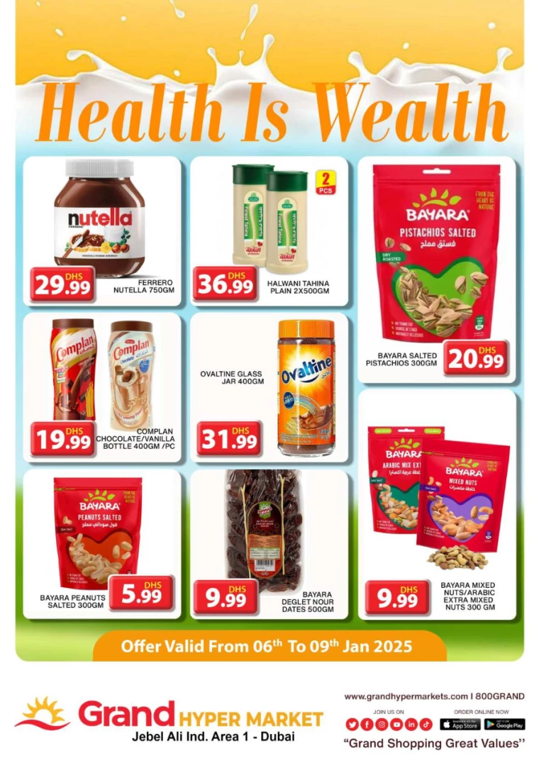 Grand Hypermarket UAE Offers January 8, 2025