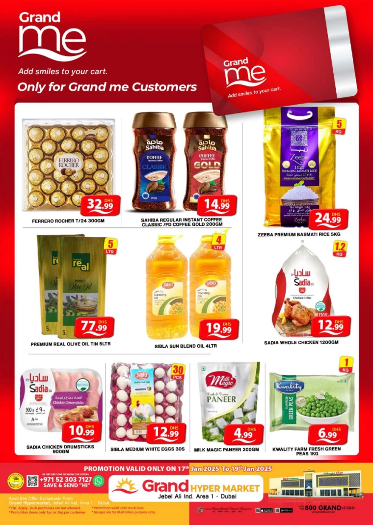 Grand Hypermarket UAE Offers January 19, 2025