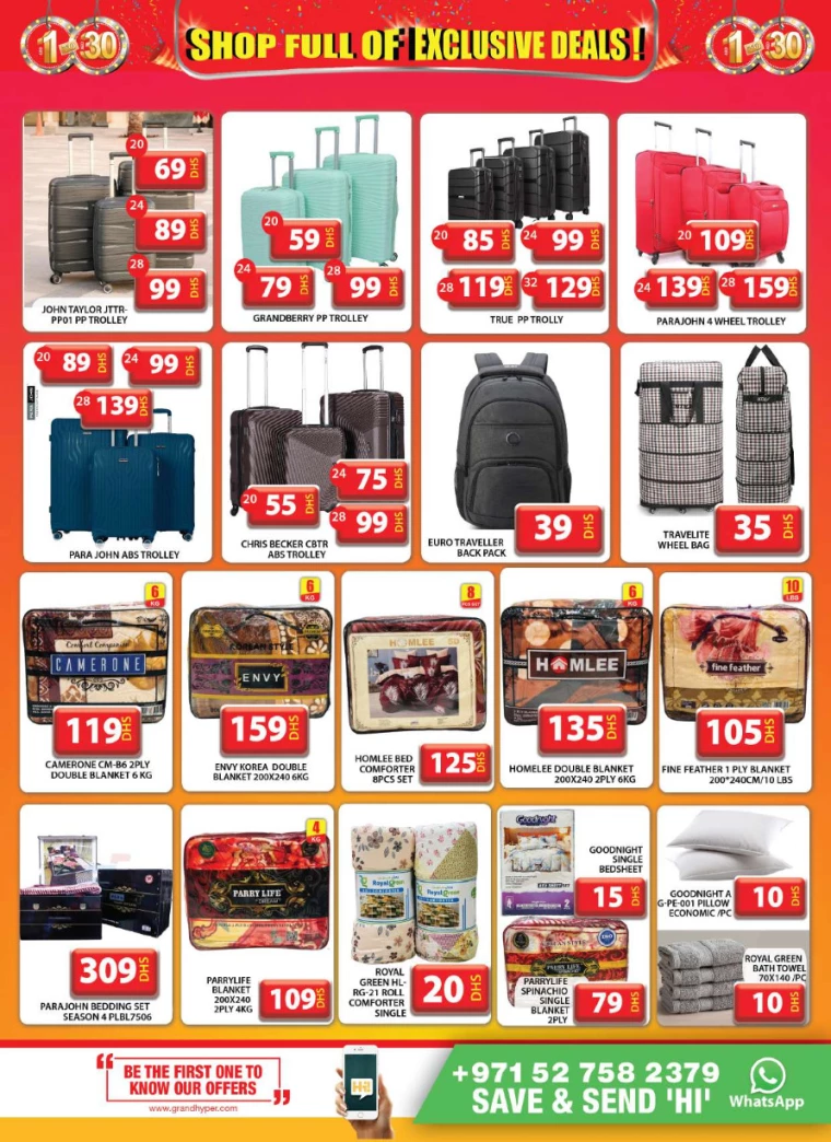 Grand Hypermarket UAE Deals February 2, 2025