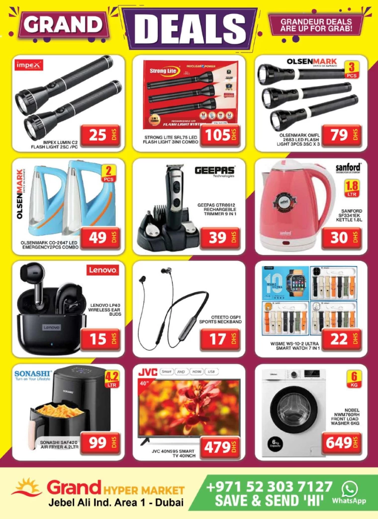 Grand Hypermarket UAE Offers February 3, 2025