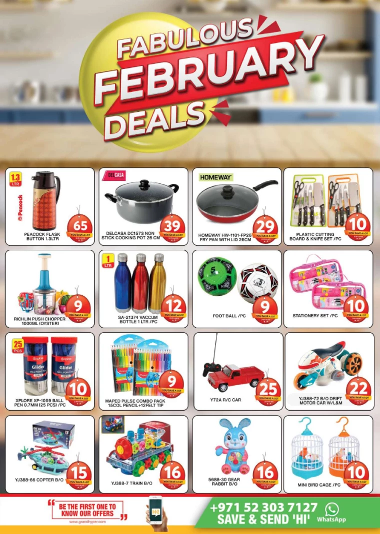 Grand Hypermarket UAE Promotions February 9, 2025