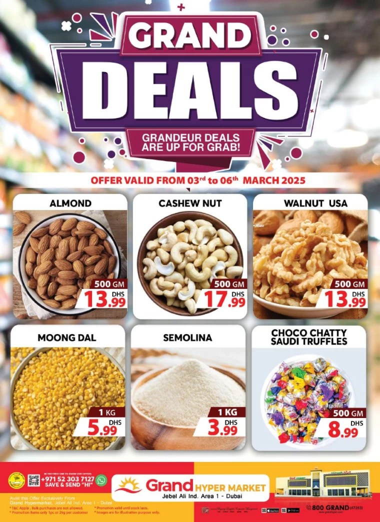Grand Hypermarket UAE Deals March 6, 2025