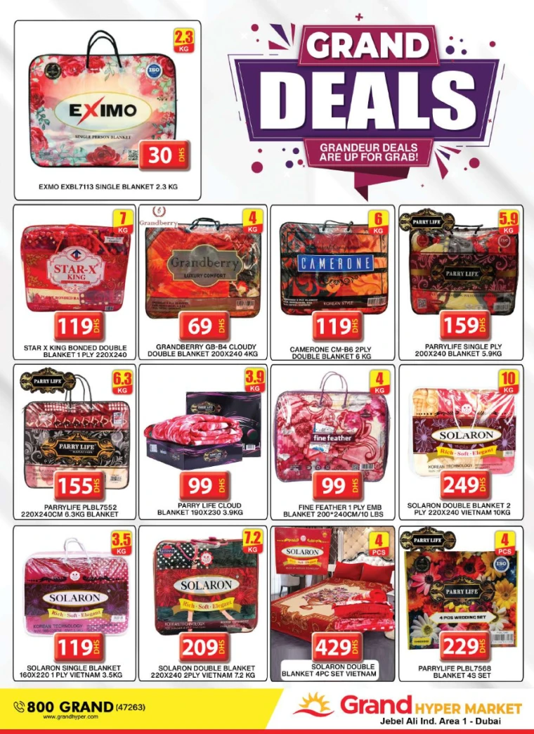 Grand Hypermarket UAE Deals April 21, 2025