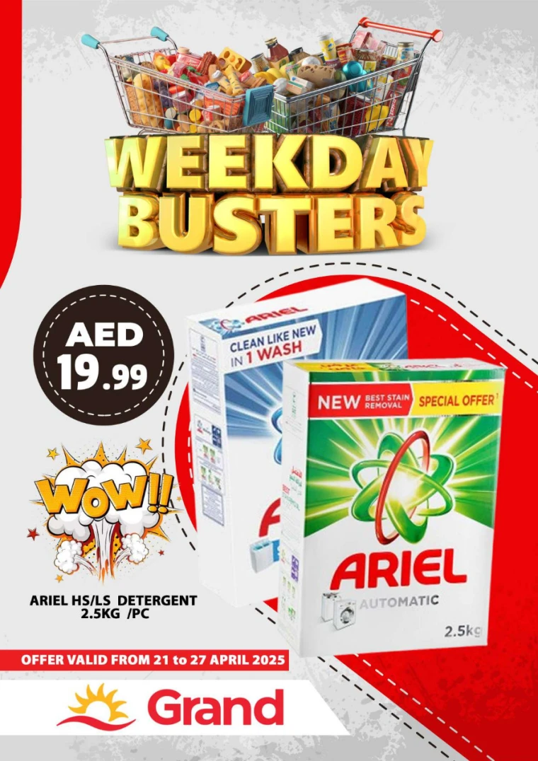 Grand Hypermarket UAE Offers April 21, 2025