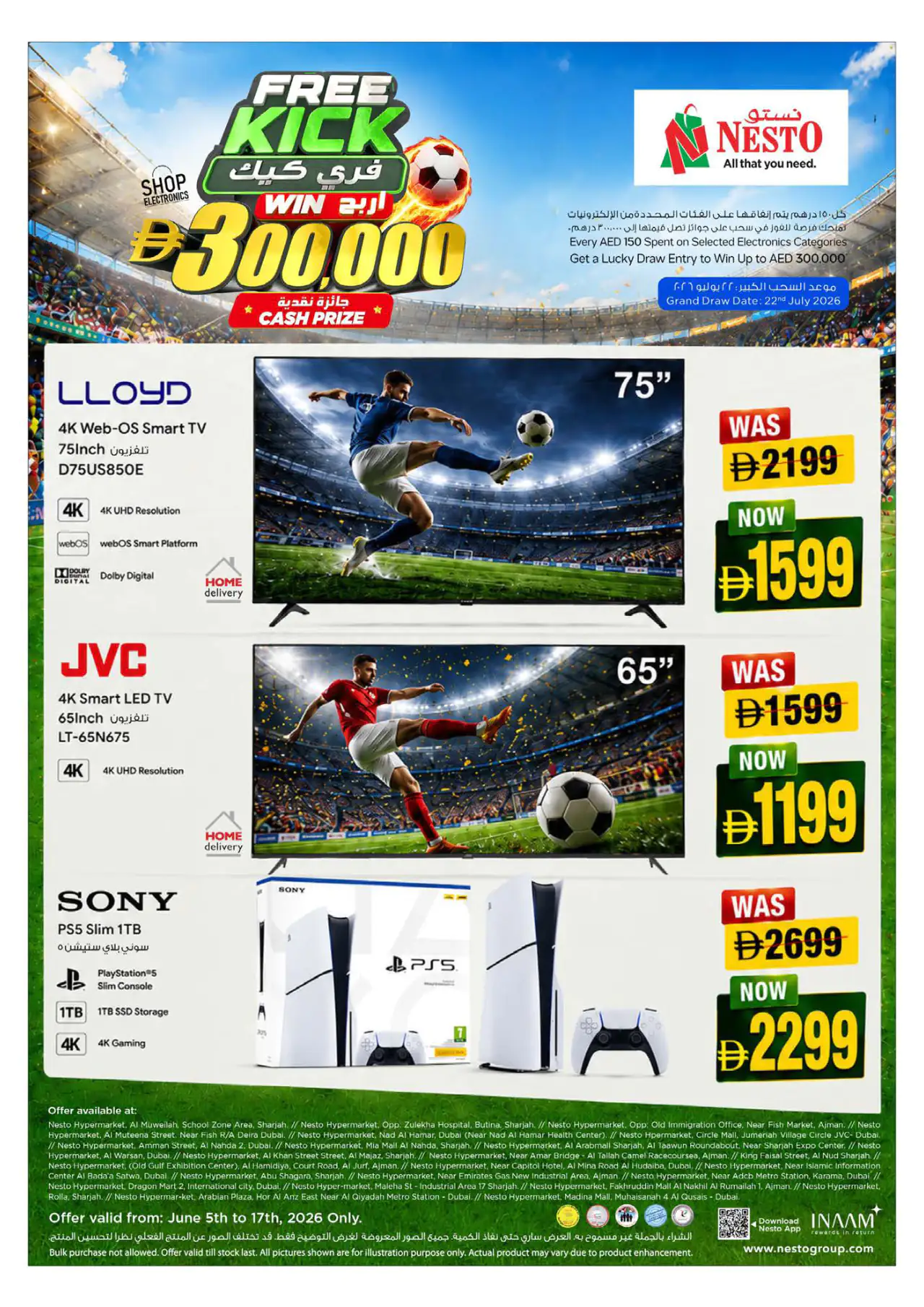 NESTO UAE Offers June 15, 2026