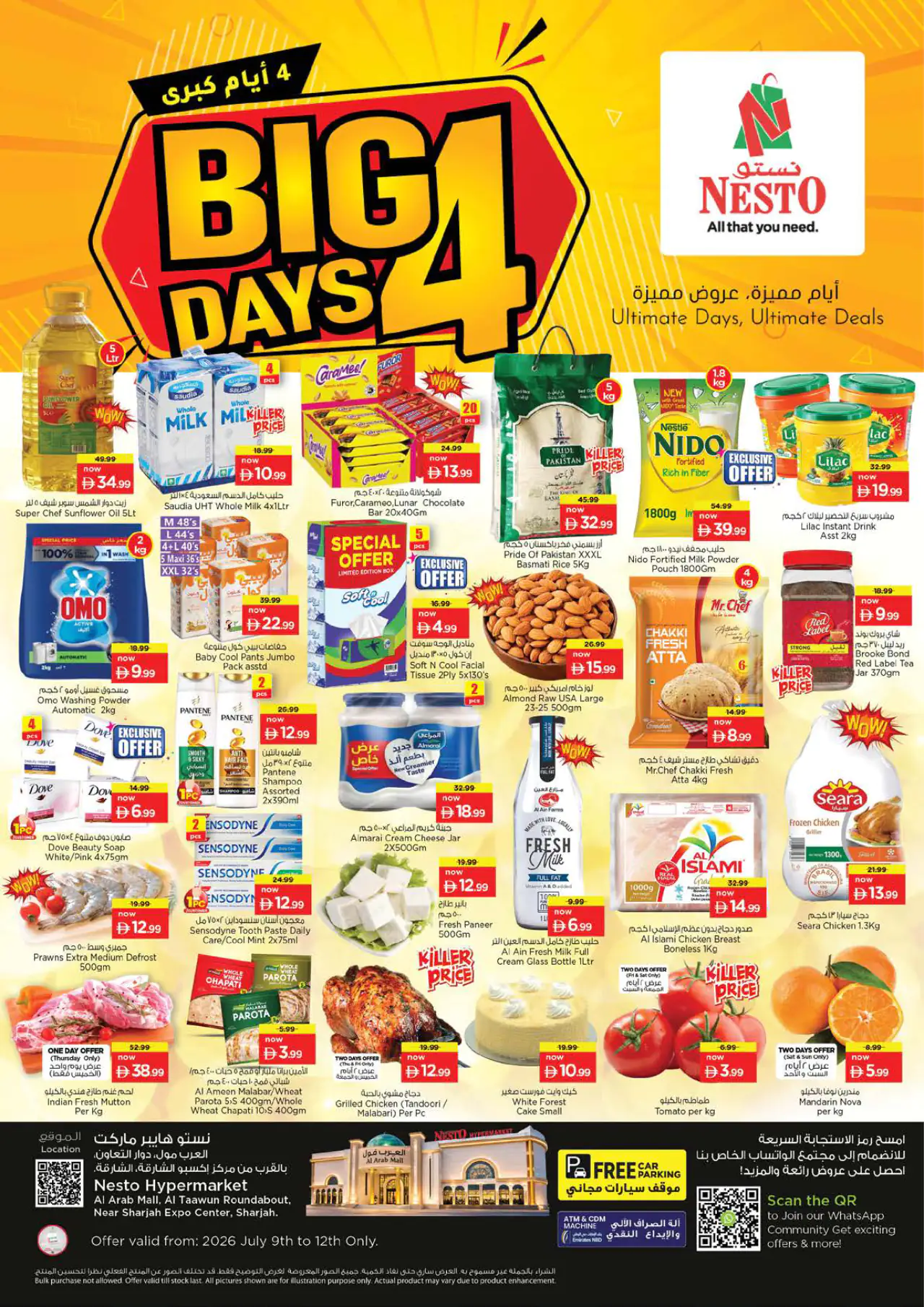 NESTO UAE Deals July 9, 2026