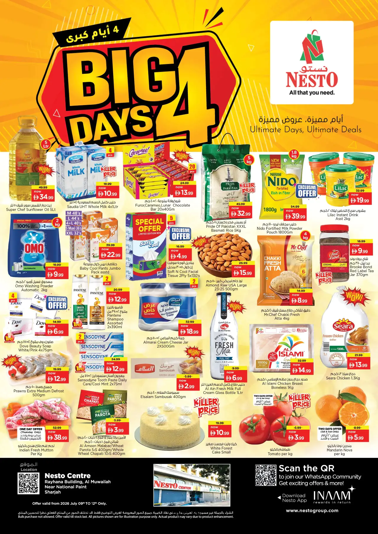 NESTO UAE Deals July 9, 2026