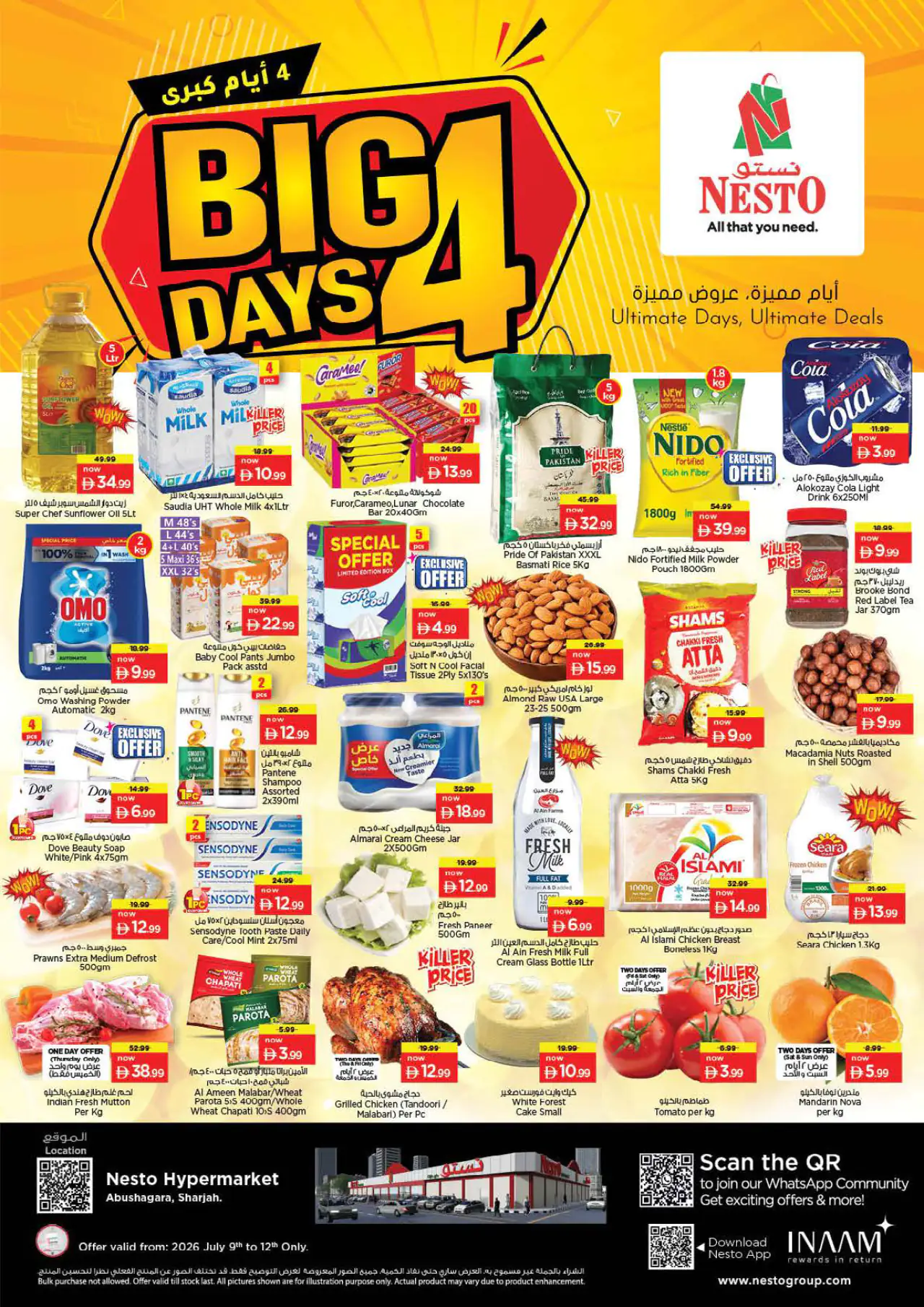 NESTO UAE Deals July 9, 2026
