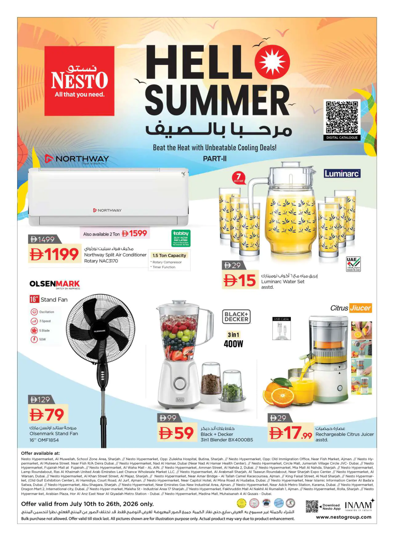 NESTO UAE Deals July 10, 2026