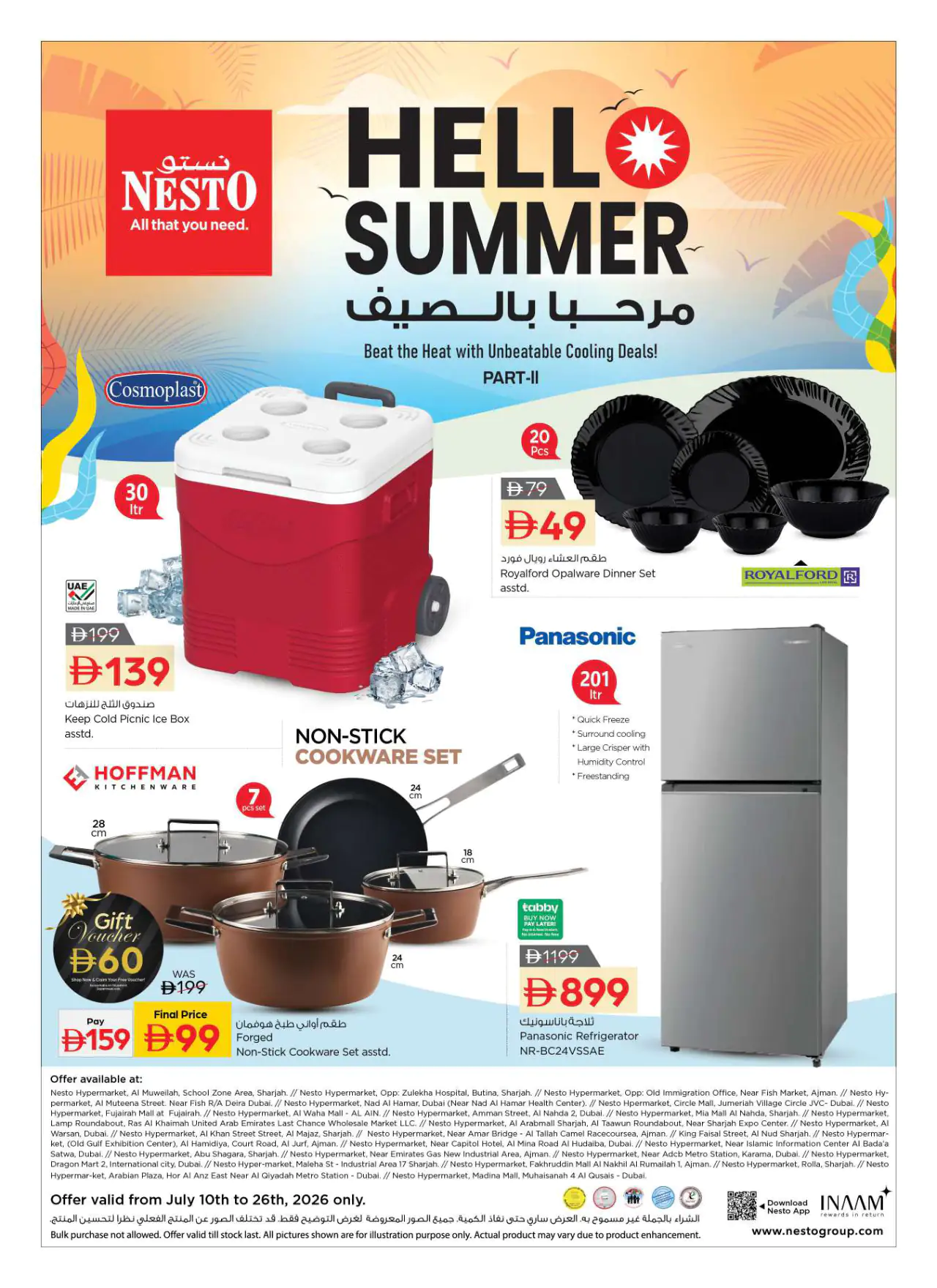 NESTO UAE Deals July 10, 2026