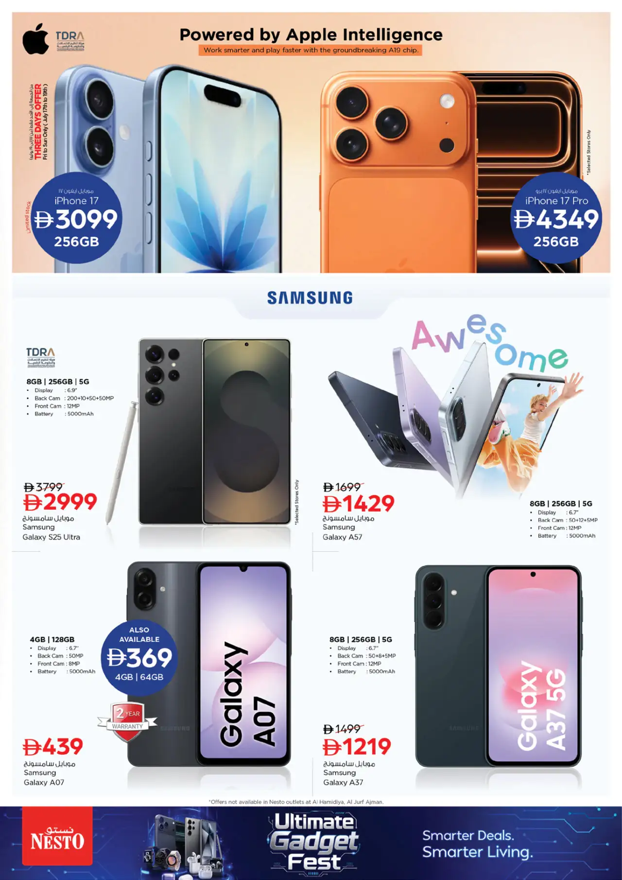 NESTO UAE Offers July 17, 2026