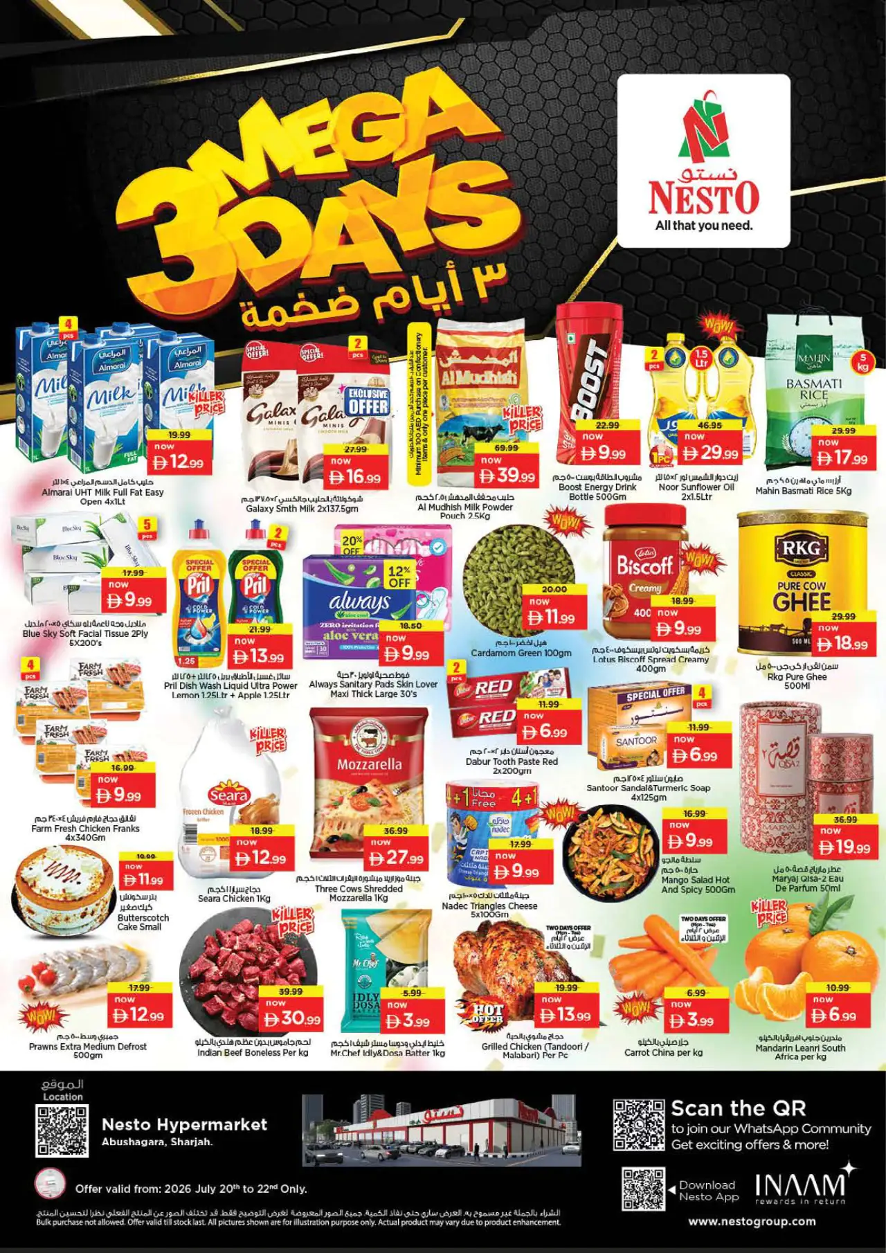 NESTO UAE Promotions July 20, 2026