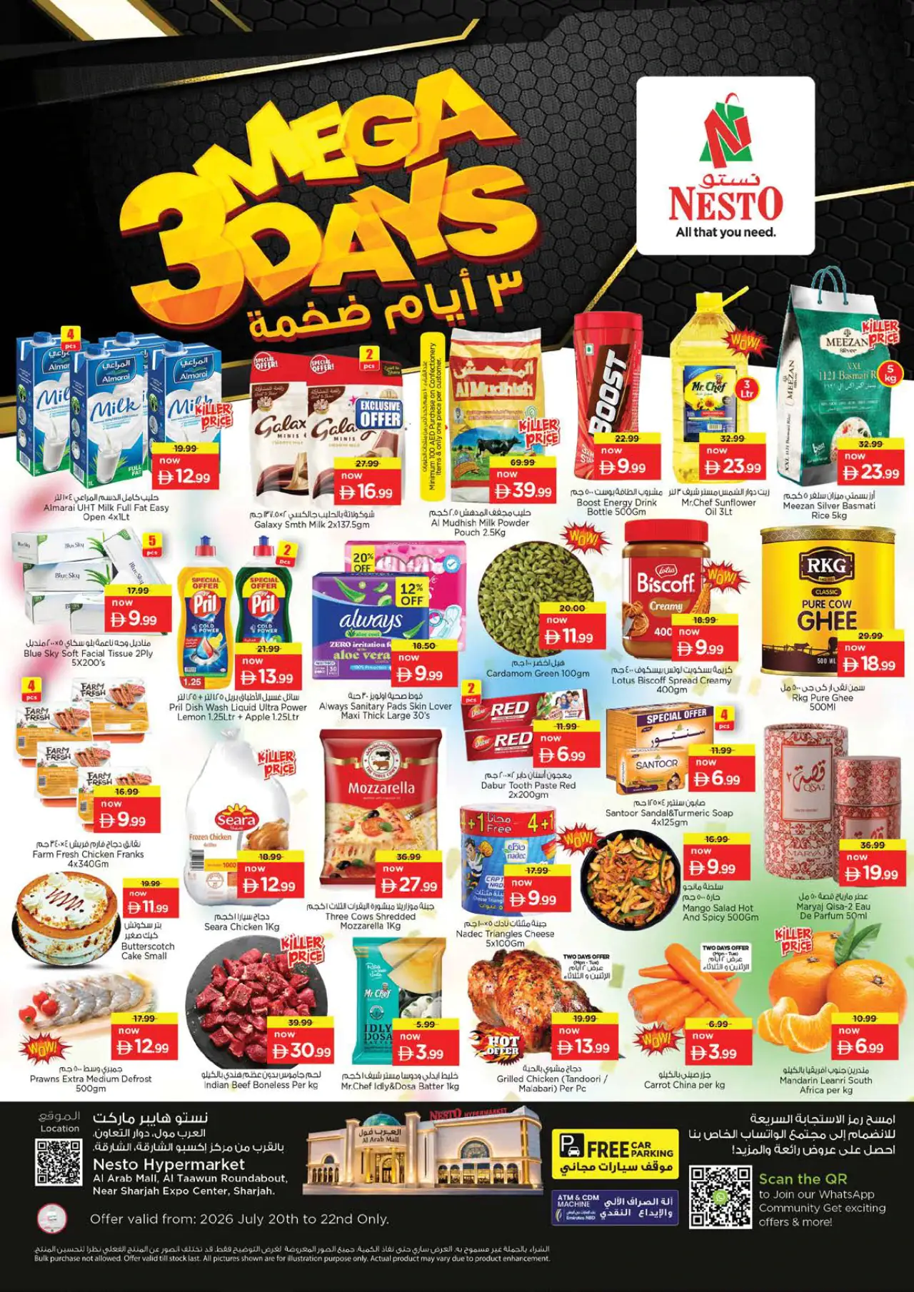 NESTO UAE Promotions July 20, 2026