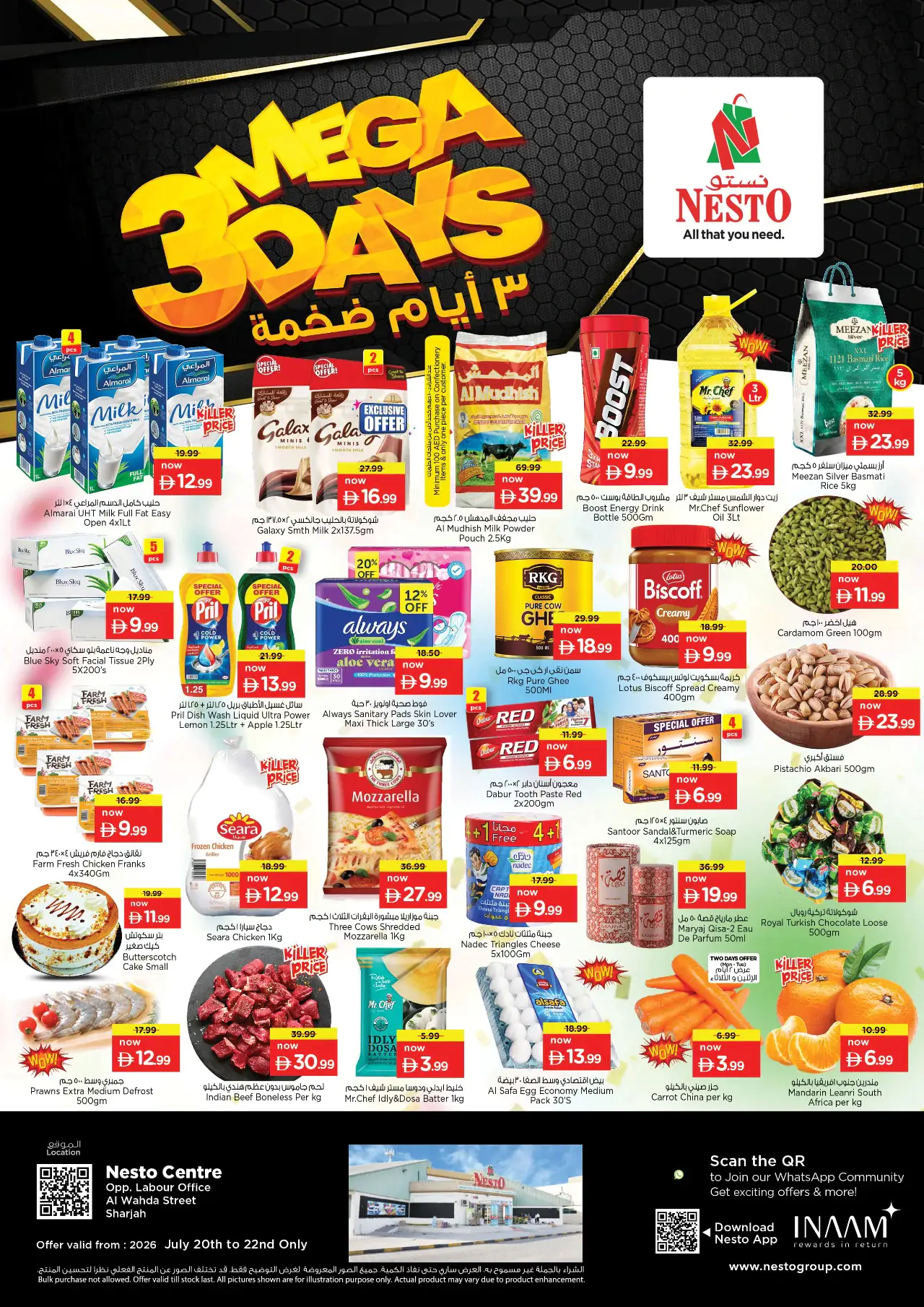 NESTO UAE Promotions July 20, 2026