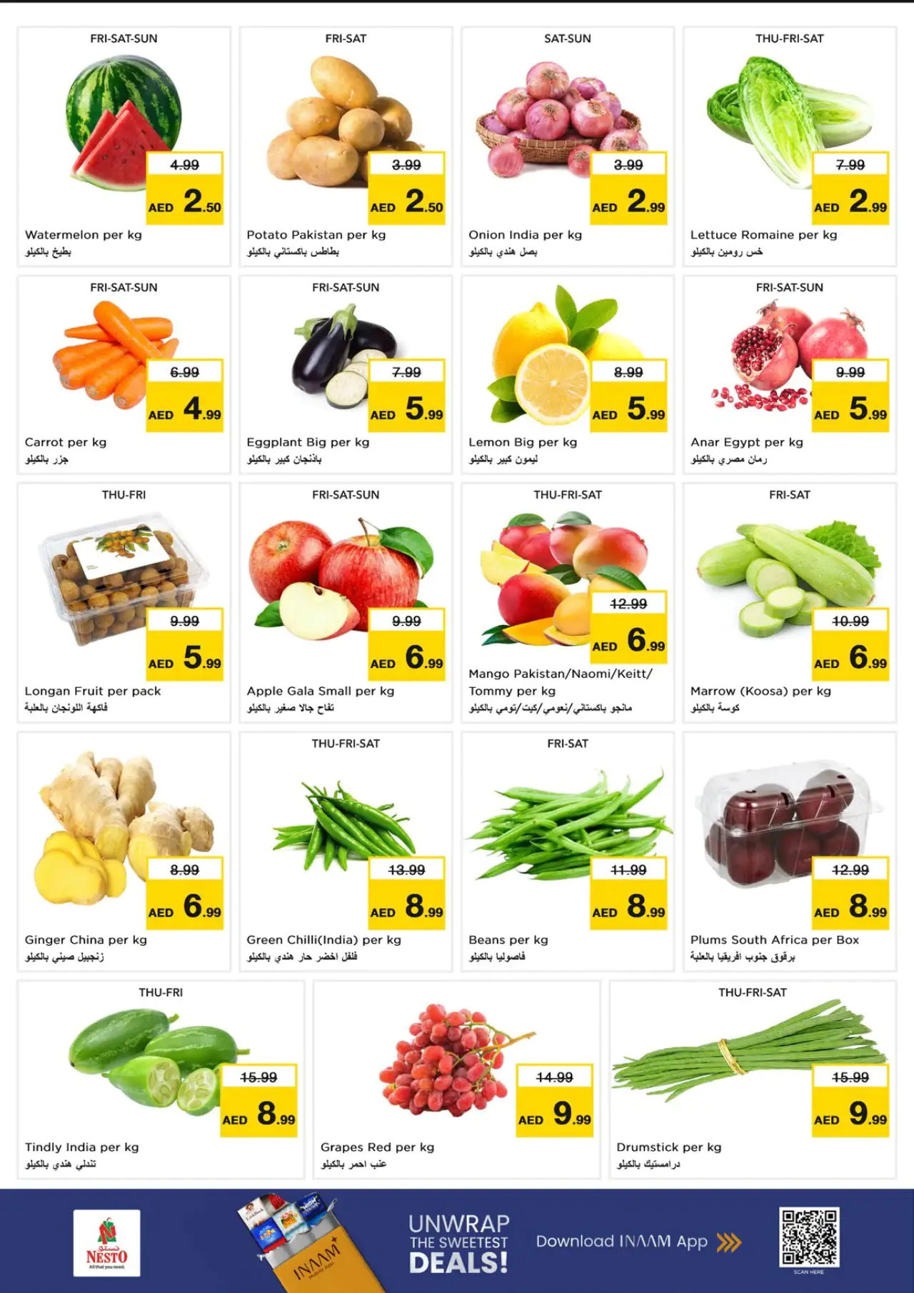 NESTO UAE Offers August 13, 2026