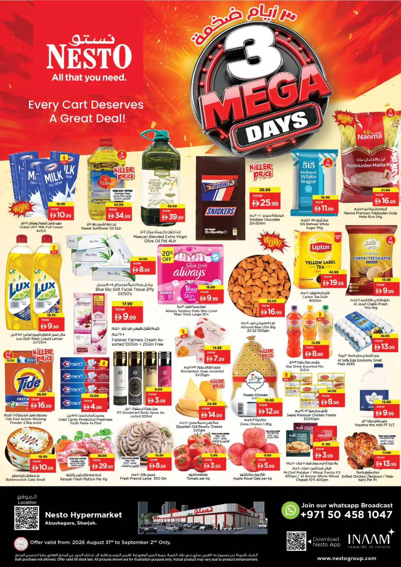 NESTO UAE Deals August 31, 2026