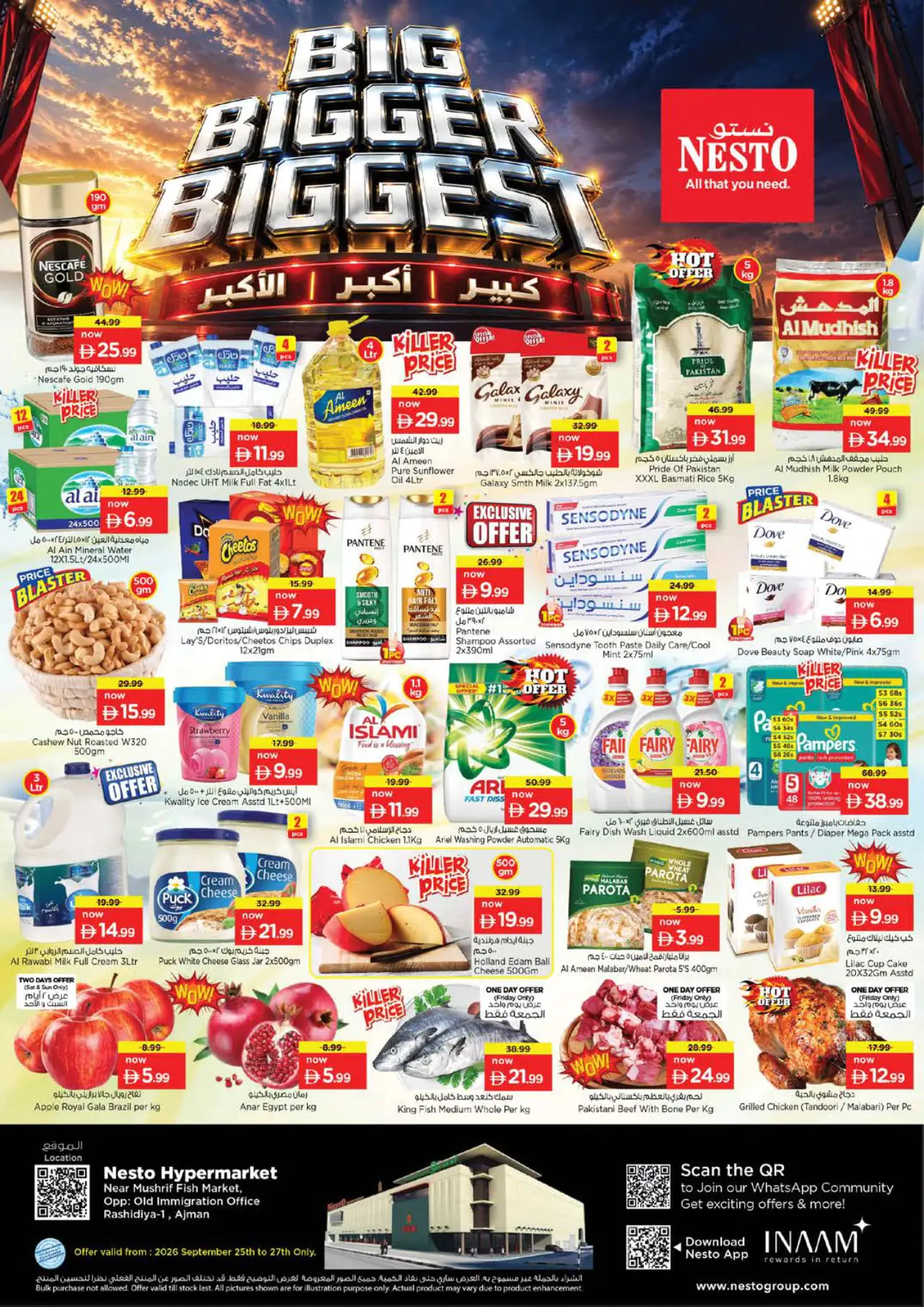 NESTO UAE Promotions September 25, 2026