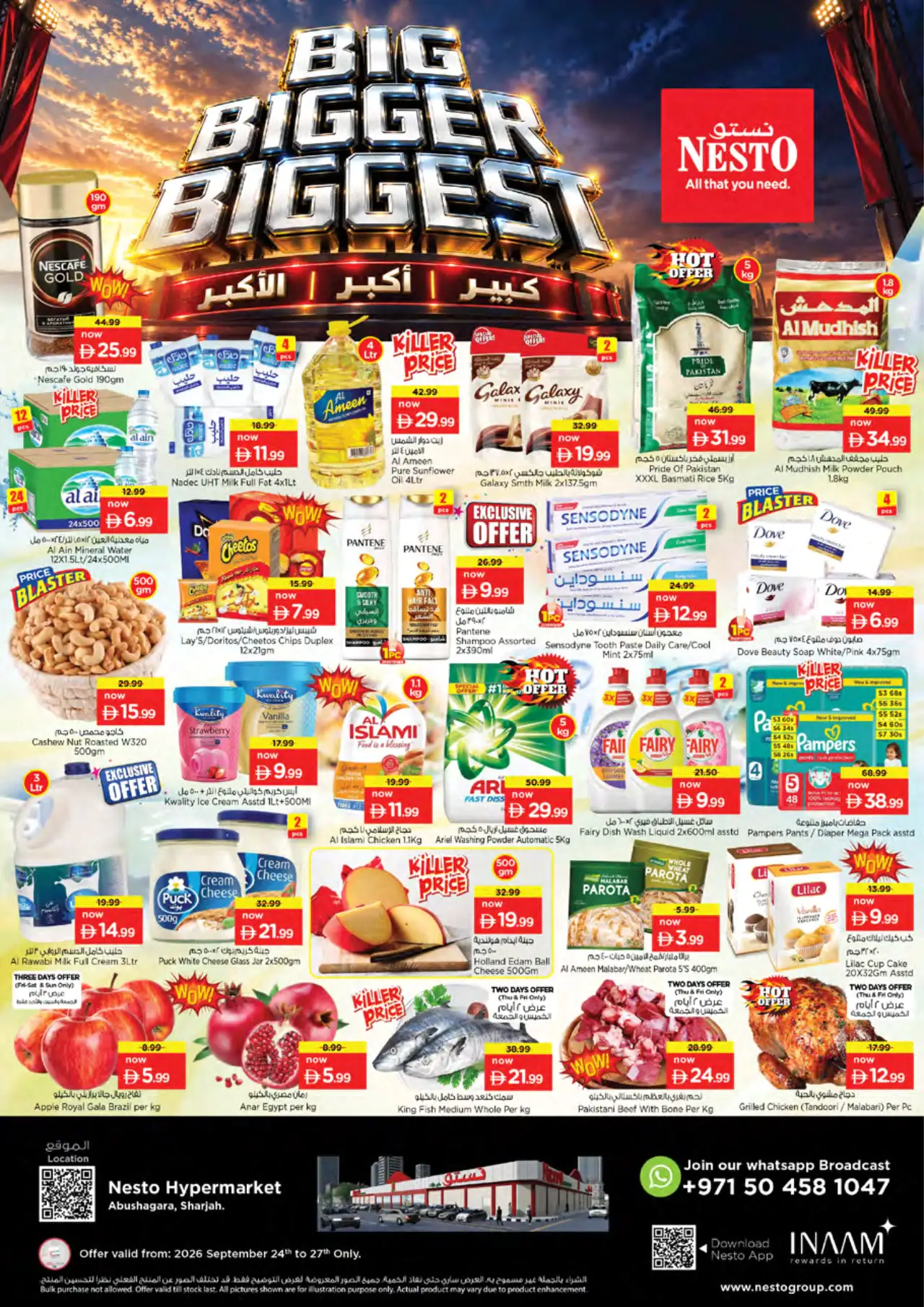 NESTO UAE Promotions September 26, 2026