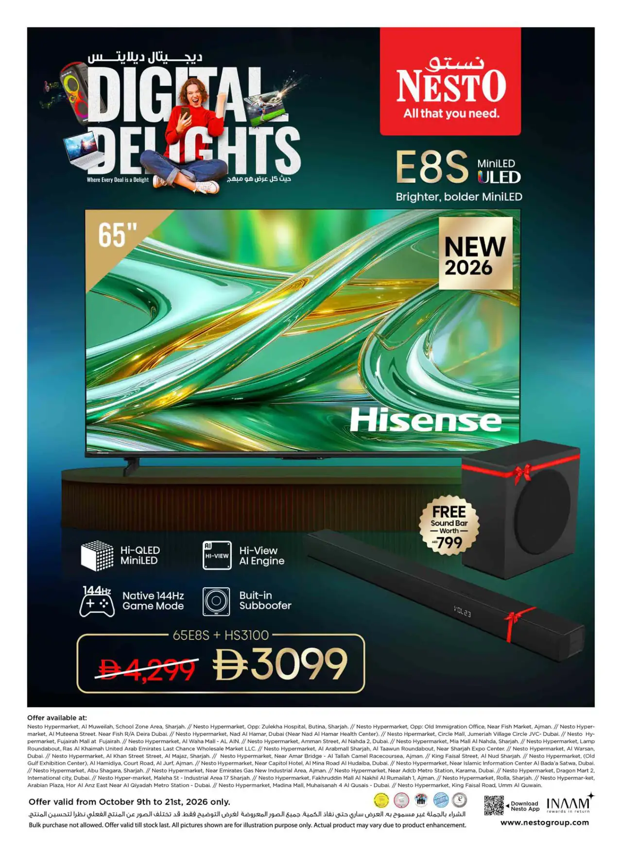 NESTO UAE Promotions October 9, 2026