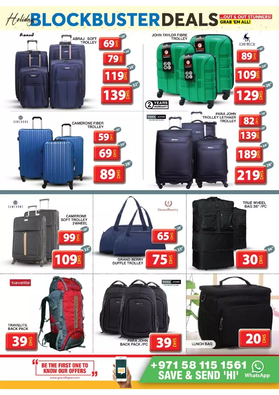Midweek Deals 19 Dec - Grand Hyper Muhaisnah