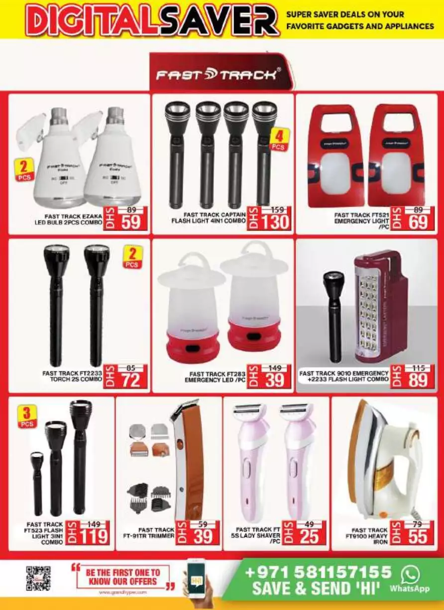 Digital Saver 9 Mar - Grand Mall Sharjah