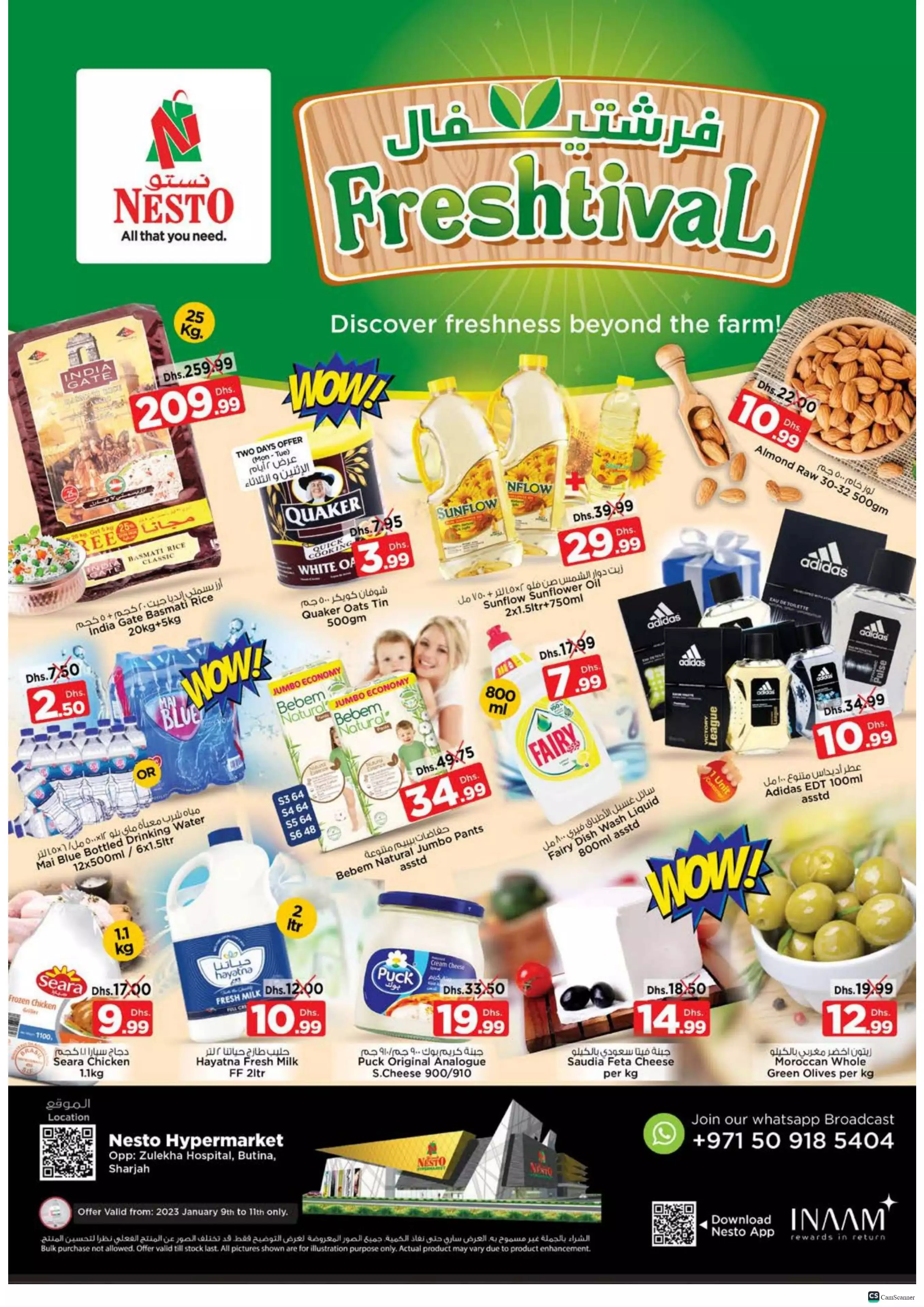 Freshtival 9 Jan - Butina