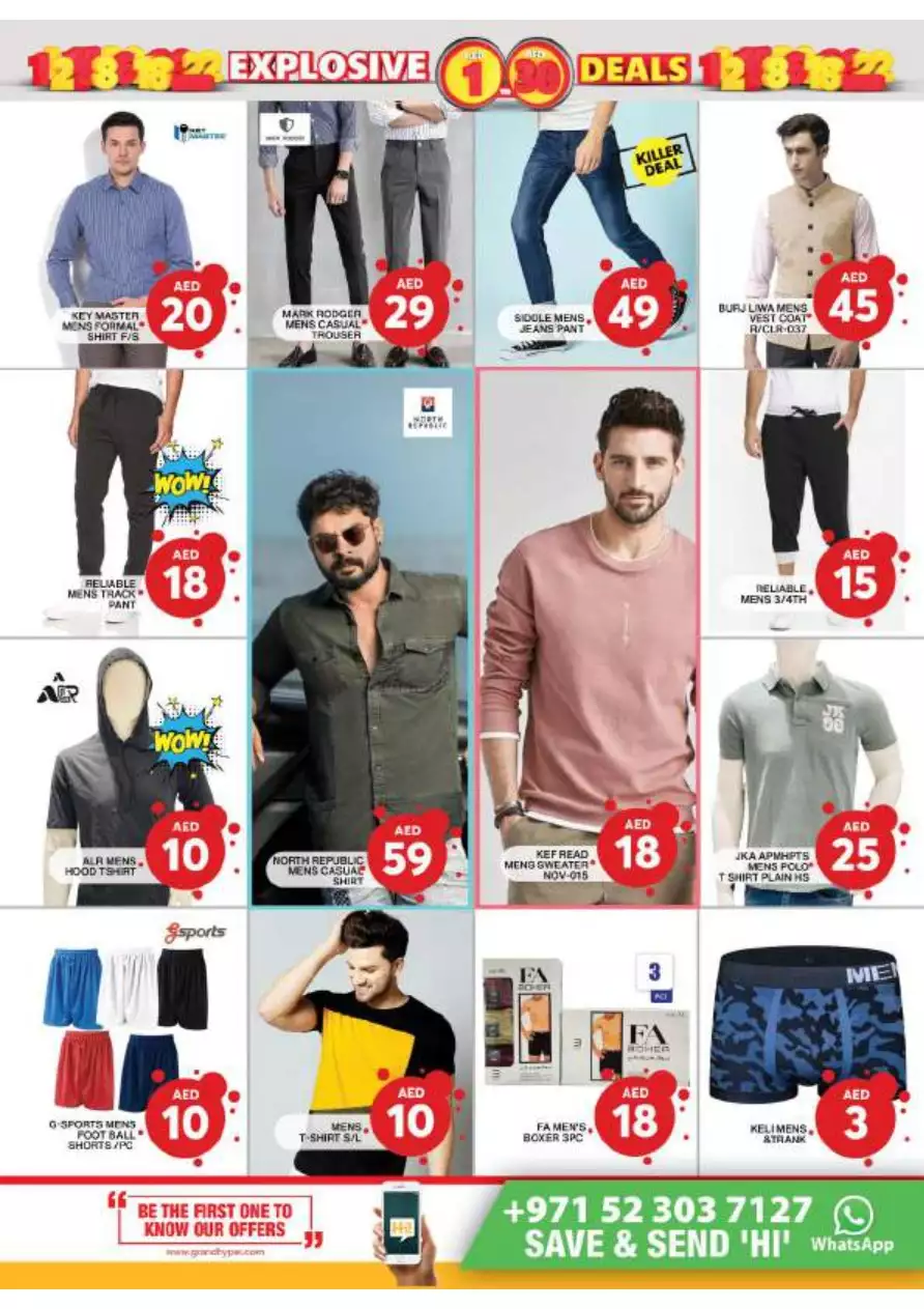 Explosive Deals 11 Feb - Grand Jebel Ali