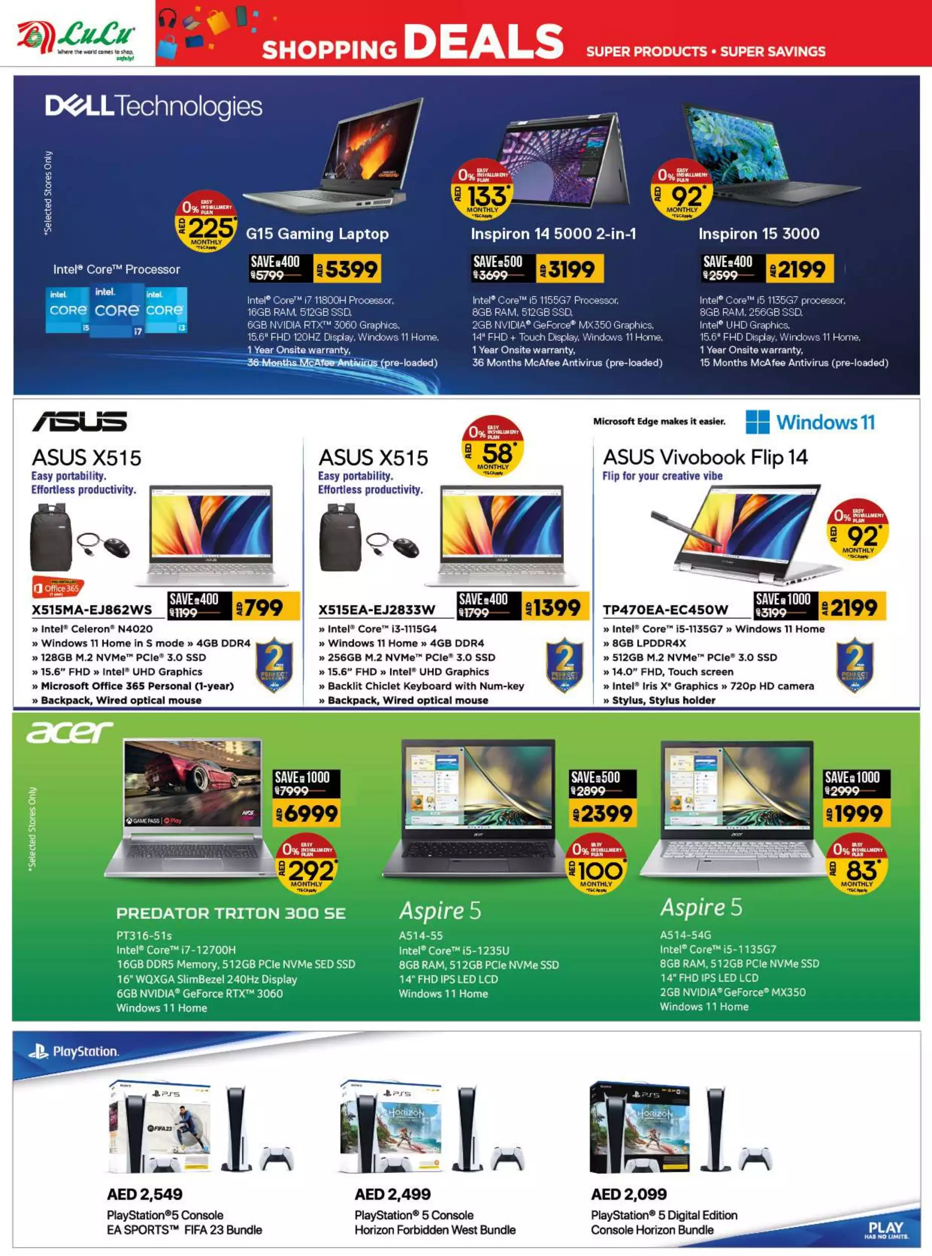 Shopping Deals 15 Dec - Lulu