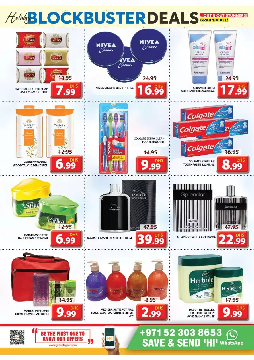 Holiday Blockbuster Deals 16 Dec - Grand Mall Sharjah
