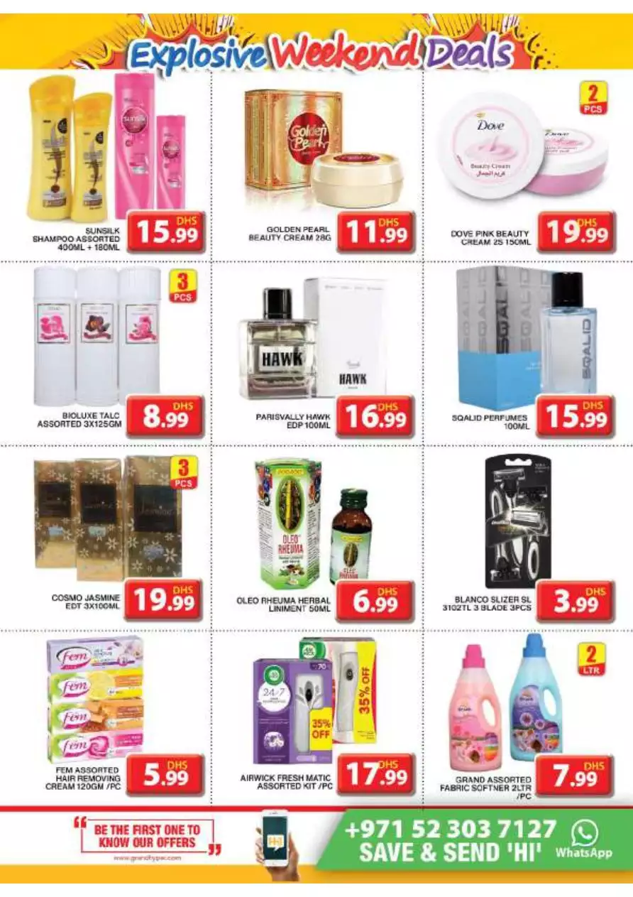 Explosive Weekend Deals 22 July - Grand Jebel Ali