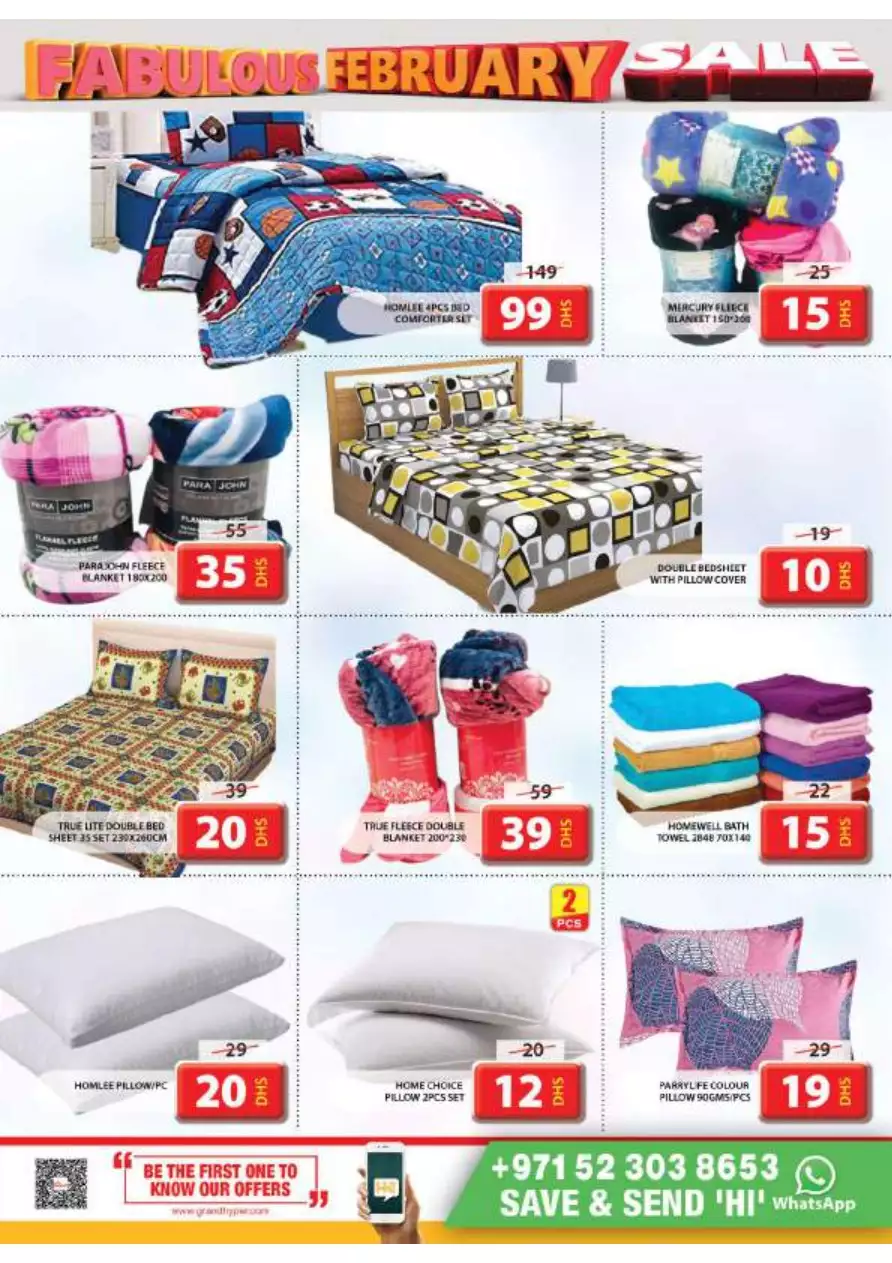 February Sale 3 Feb - Grand Mall Sharjah