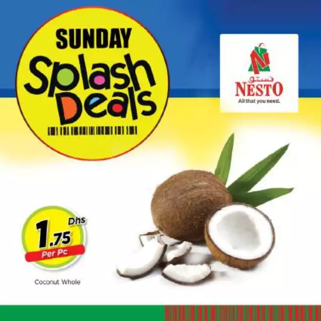 Sunday Splash Deals 2 Jan -  Al Rolla