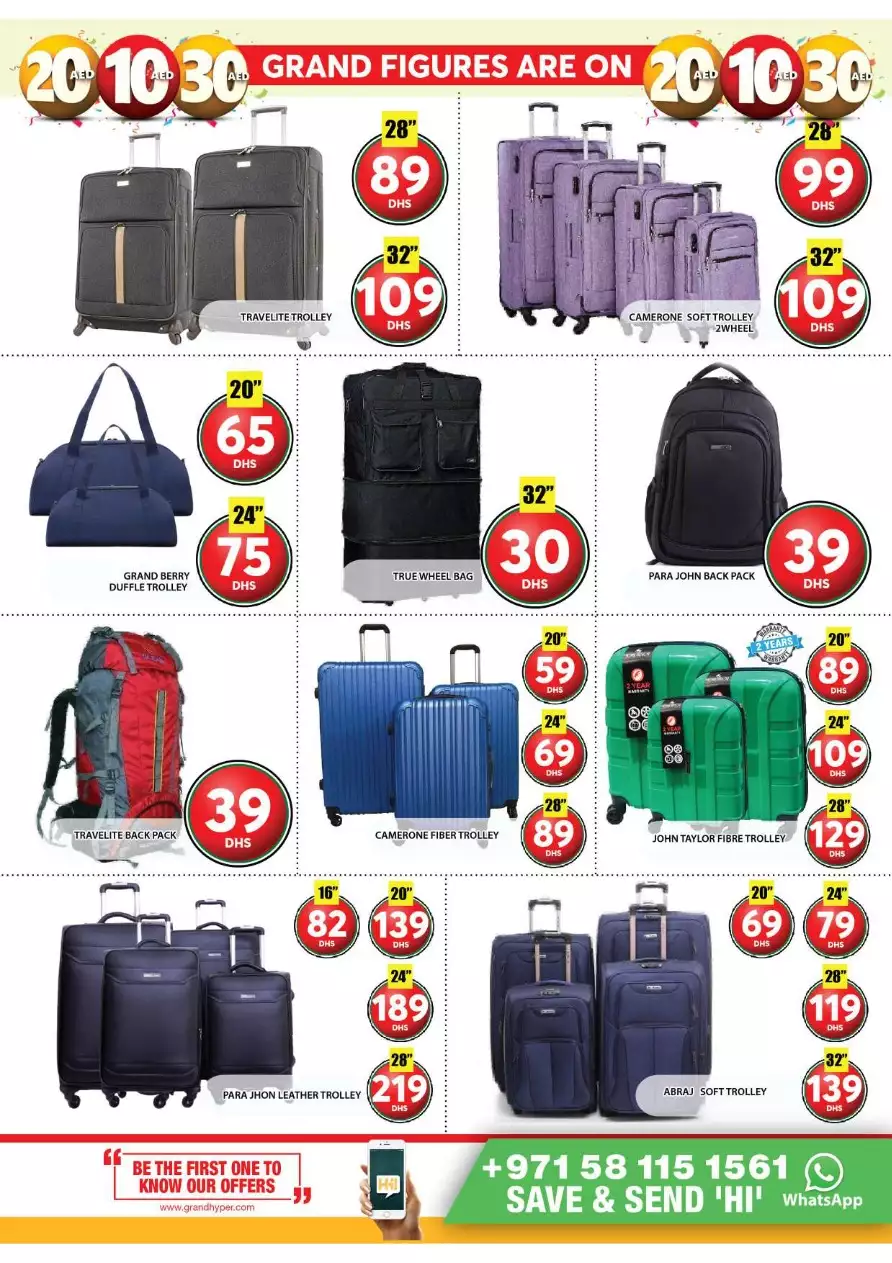 Midweek Deals 12 Dec - Grand Hyper Muhaisnah