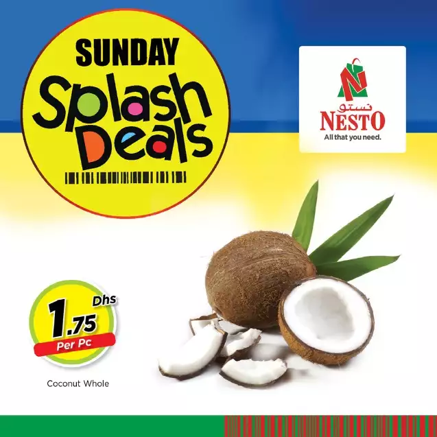 Sunday Splash Deals 2 Jan -  Nesto Everfine